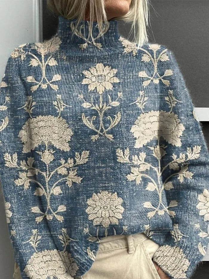 Emma™ | Varm och Elegant Polokrage Tröja