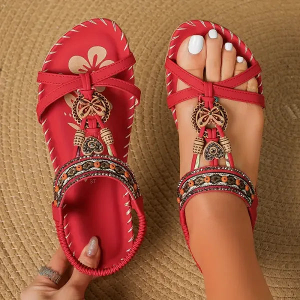 Maria™ | Sandaler i Ibiza-stil