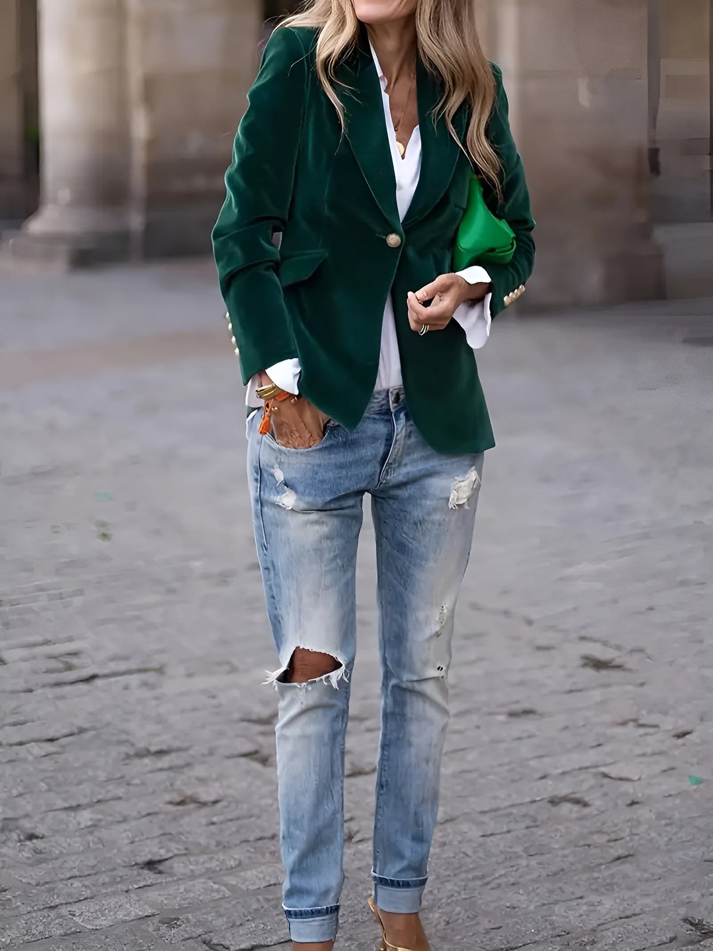 Katerina™ | Elegant Sammetskavaj
