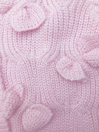 Elowen | Women's Bow Detail V Neck Knit Cardigan