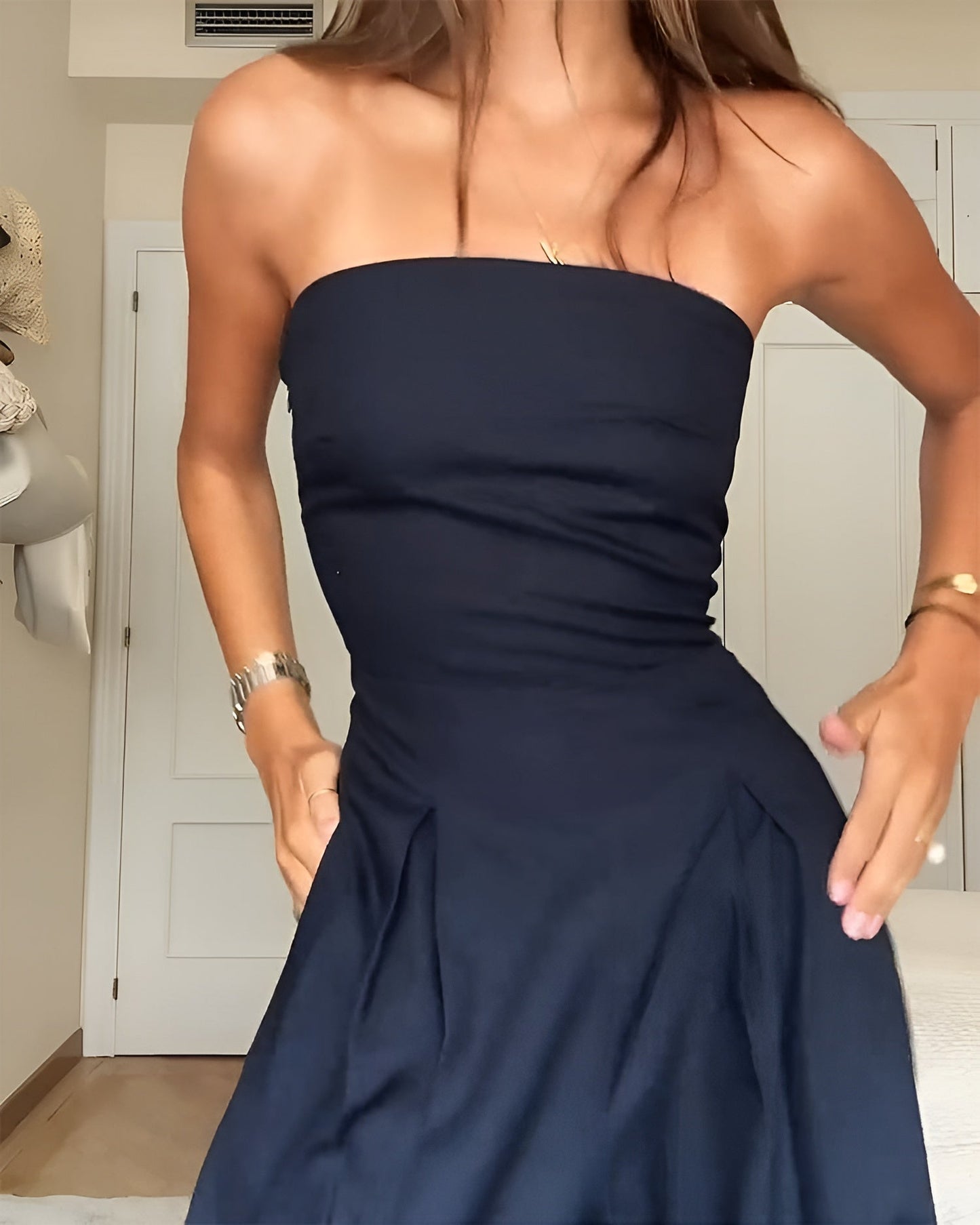 Bibi™ | Axelbandslös Jumpsuit