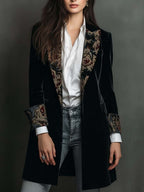Regina | Ornate Longline Blazer