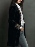 Regina | Ornate Longline Blazer