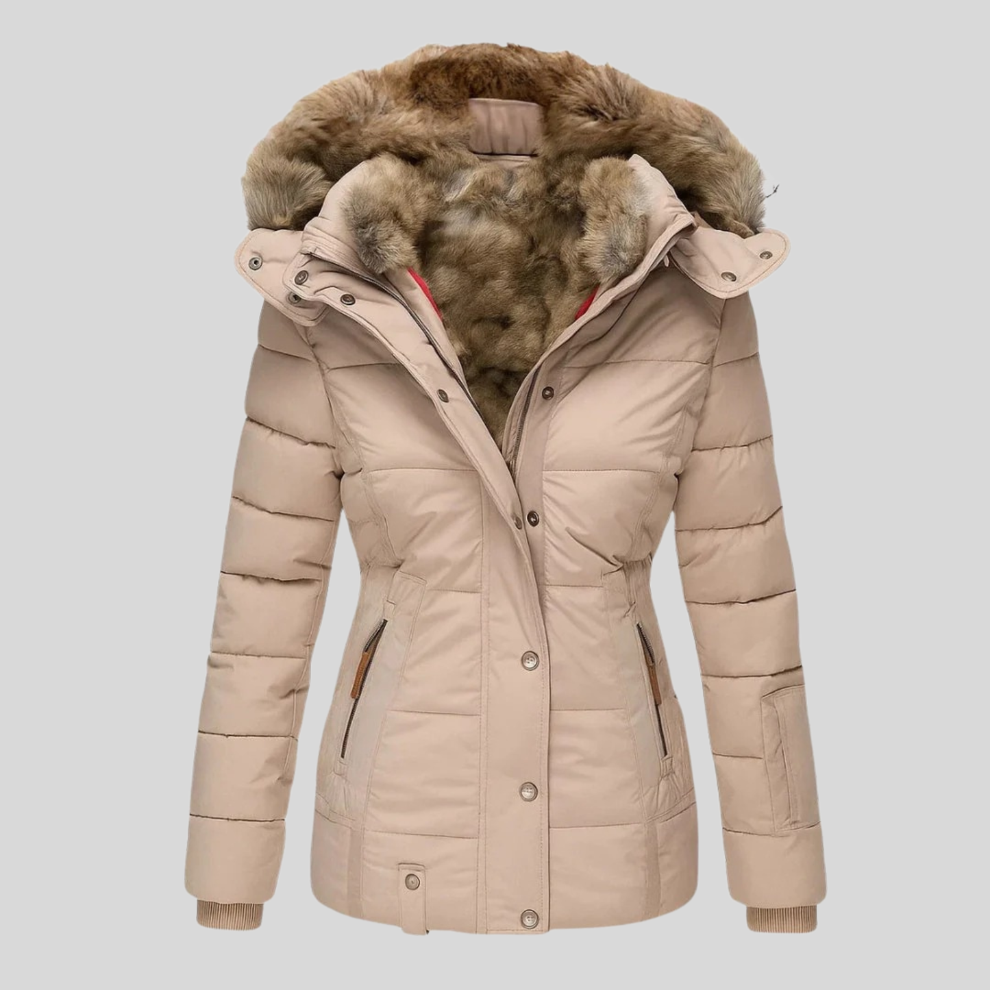 Inger™ | Elegant vinterkappa med värme och stil