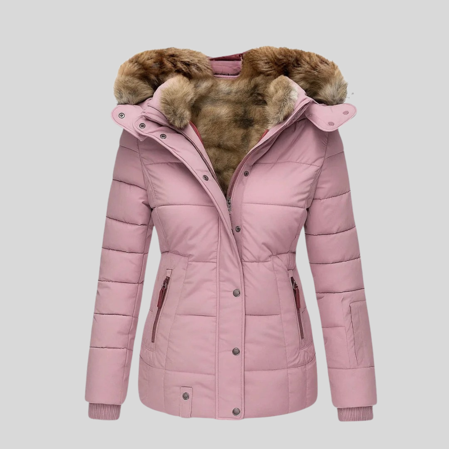 Inger™ | Elegant vinterkappa med värme och stil