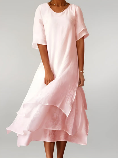 Daphne™ | Elegant Långklänning i Bomull