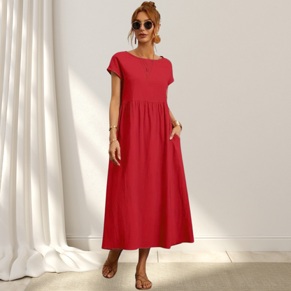 Elin™ | Lätt och elegant sommarklänning