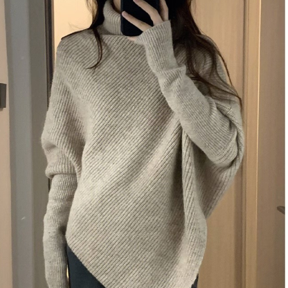 Anneta™ | Oversized ponchotröja med värme och elegans