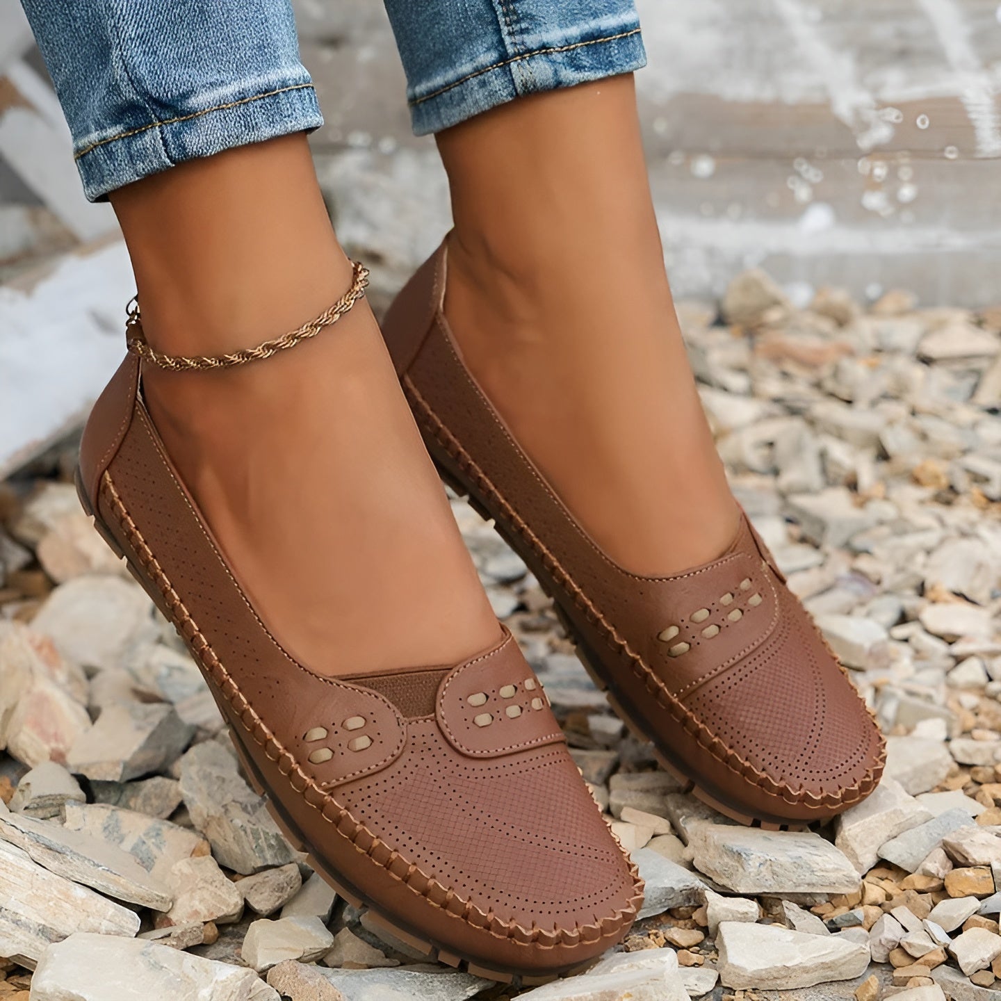 Gerda™ | Ortopediska Platta Skor