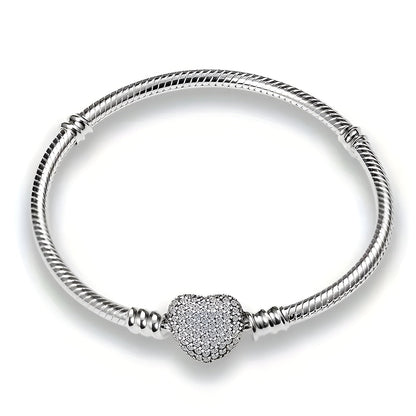 Eterhjärta™ |   Hjärta Silverarmband