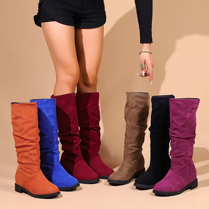 Luna™ | Bekväm Mid-Calf Stövlar