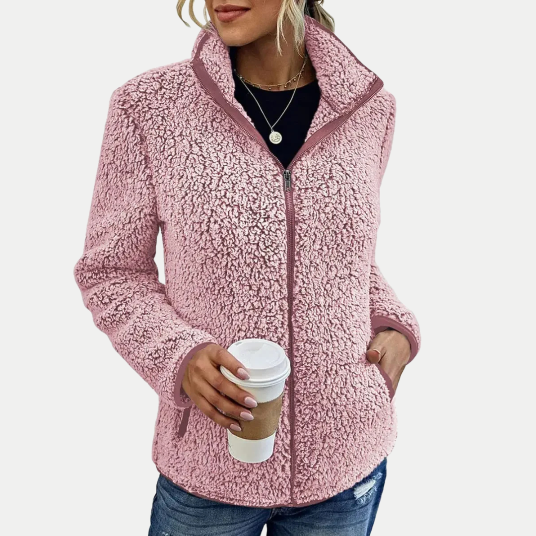 Vendela™ | Elegant och avslappnad fleecejacka
