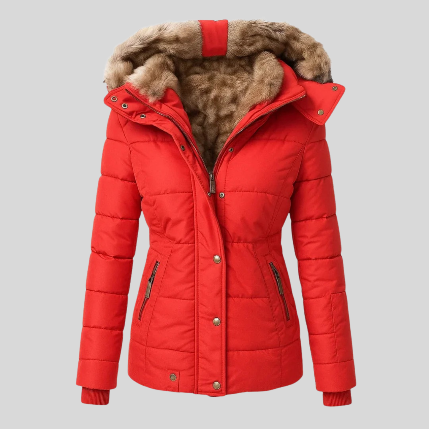 Inger™ | Elegant vinterkappa med värme och stil