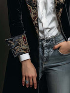 Regina | Ornate Longline Blazer