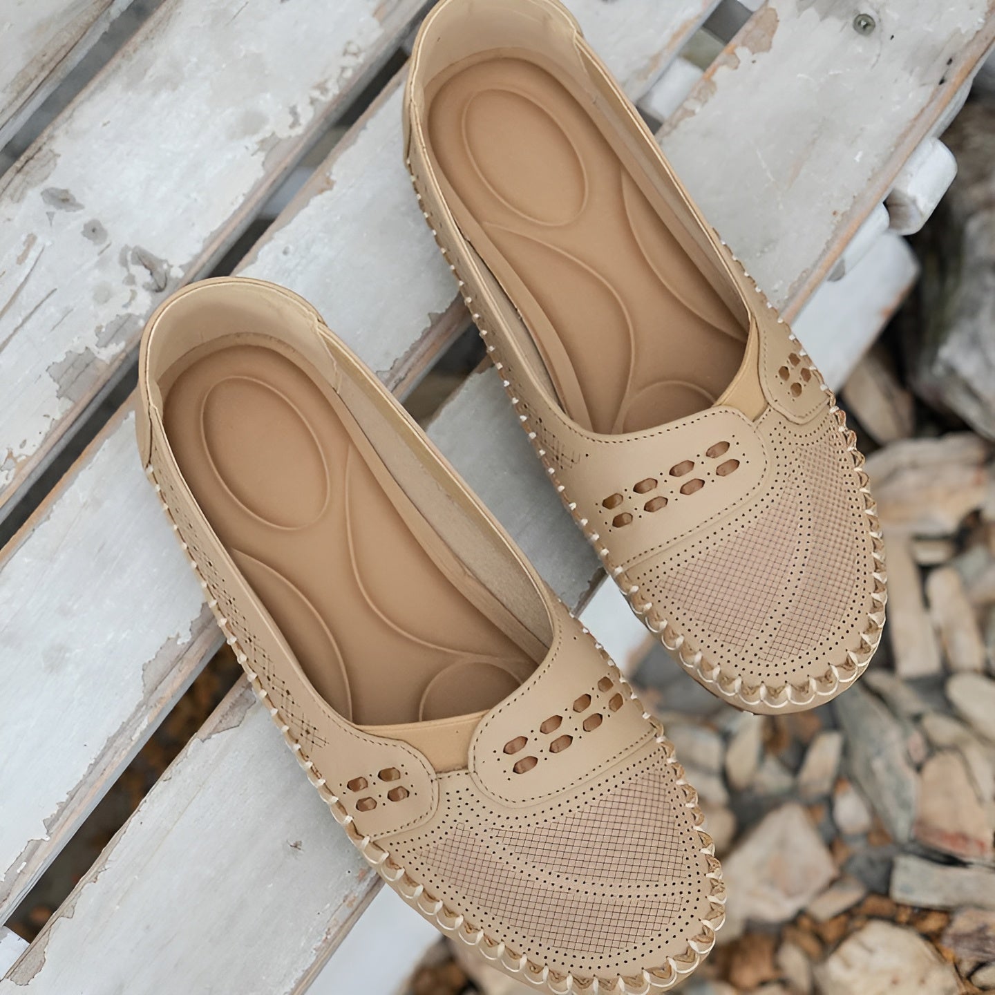 Gerda™ | Ortopediska Platta Skor