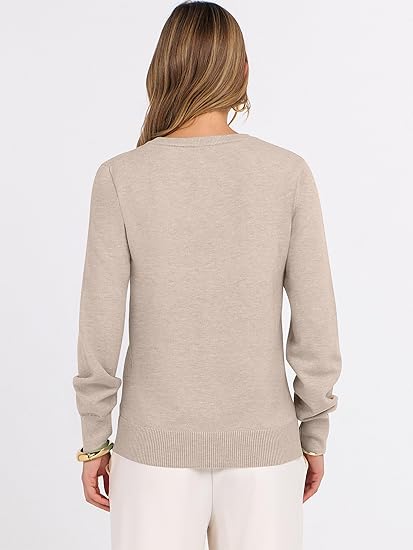 Rose™ | V-ringad tröja med Tidlös Elegans