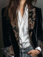 Regina | Ornate Longline Blazer