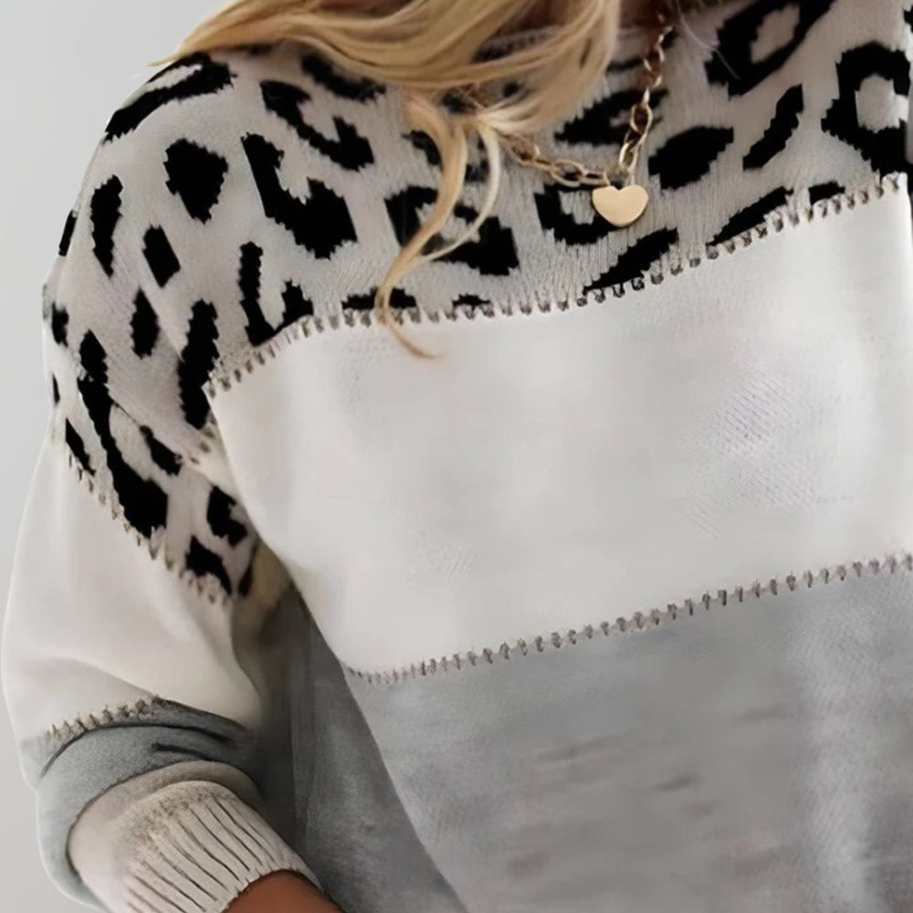 Märith™ | Leopardmönstrad tröja