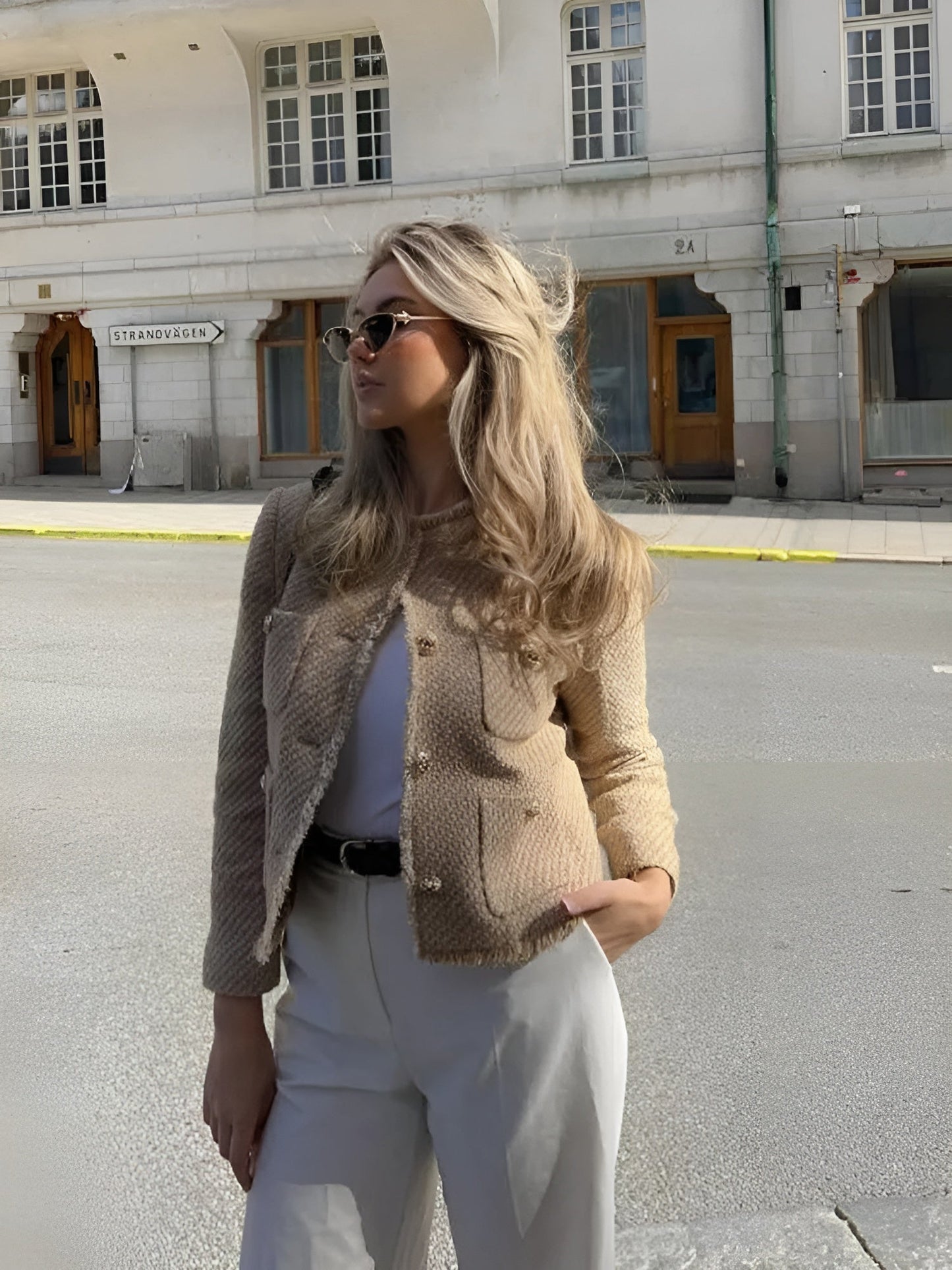 Tyra™ | Croppad Jacka