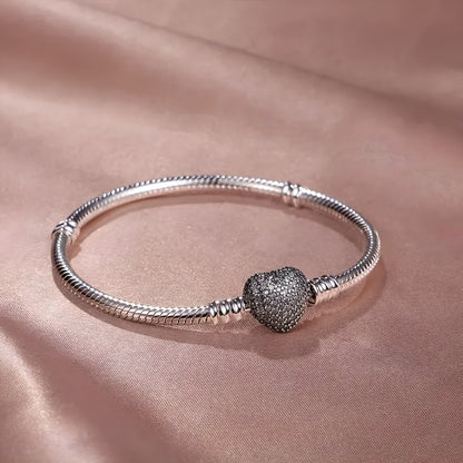 Eterhjärta™ |   Hjärta Silverarmband
