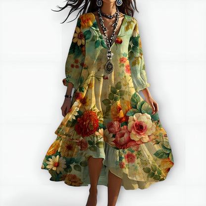 Malvina™ | Vintage Boho Klänning