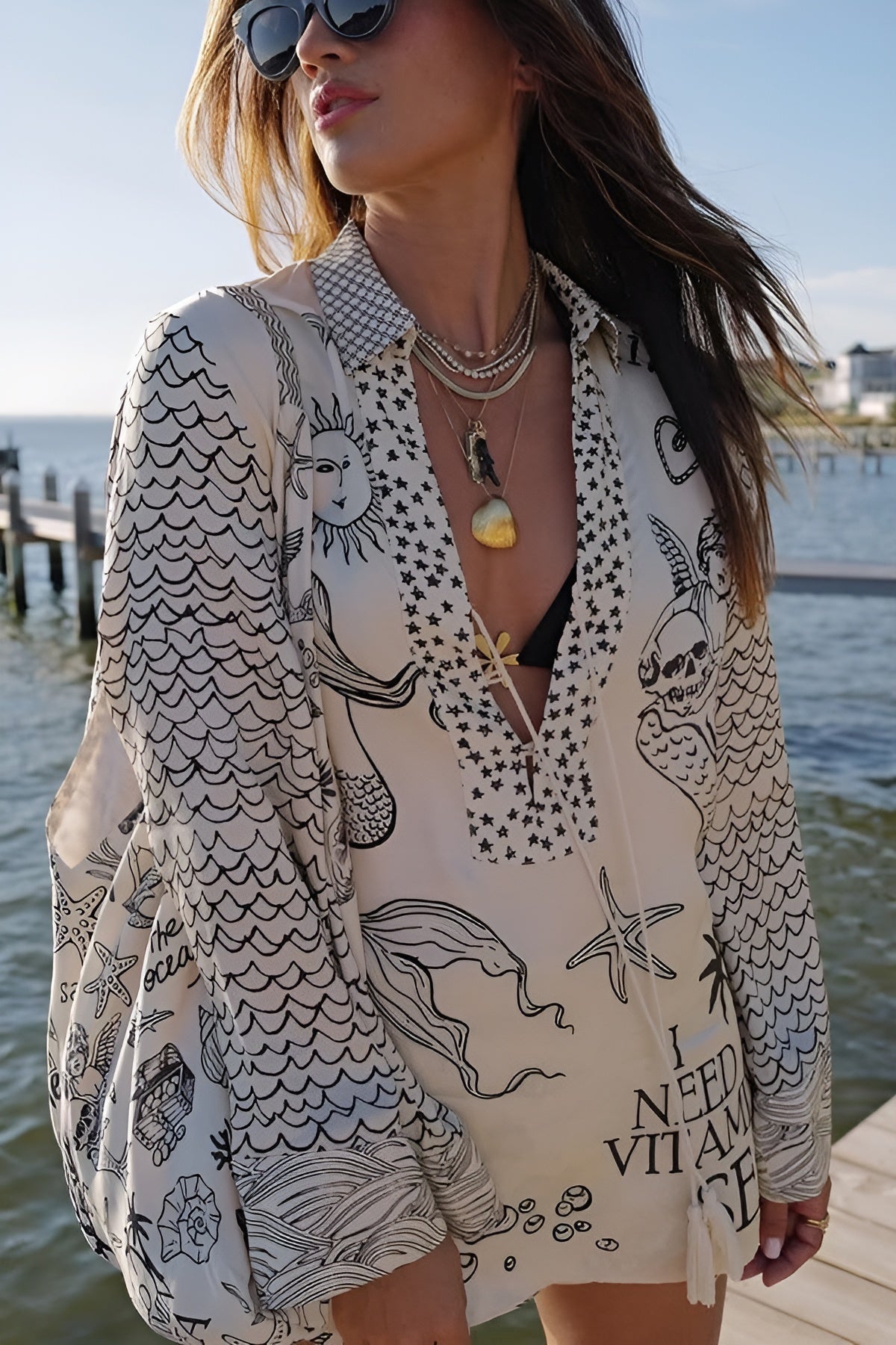 Kajsa™ | Live By Water Satin Set