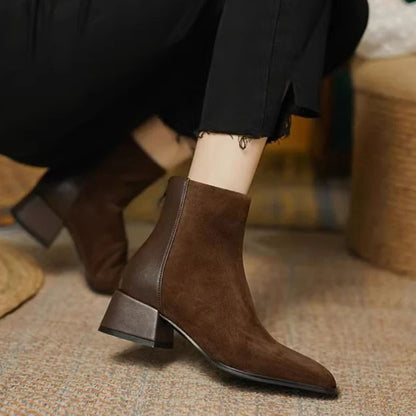 Irma™ | Elegant vinterstövel med låg klack