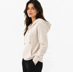 Women's Merino Wool Full-Zip Hoodie