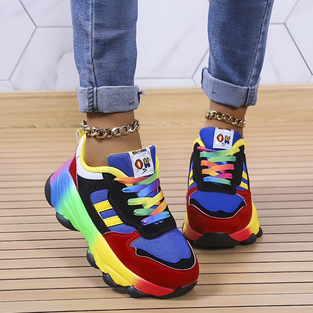 Maxime™ | Färgglada Ortopediska Sneakers