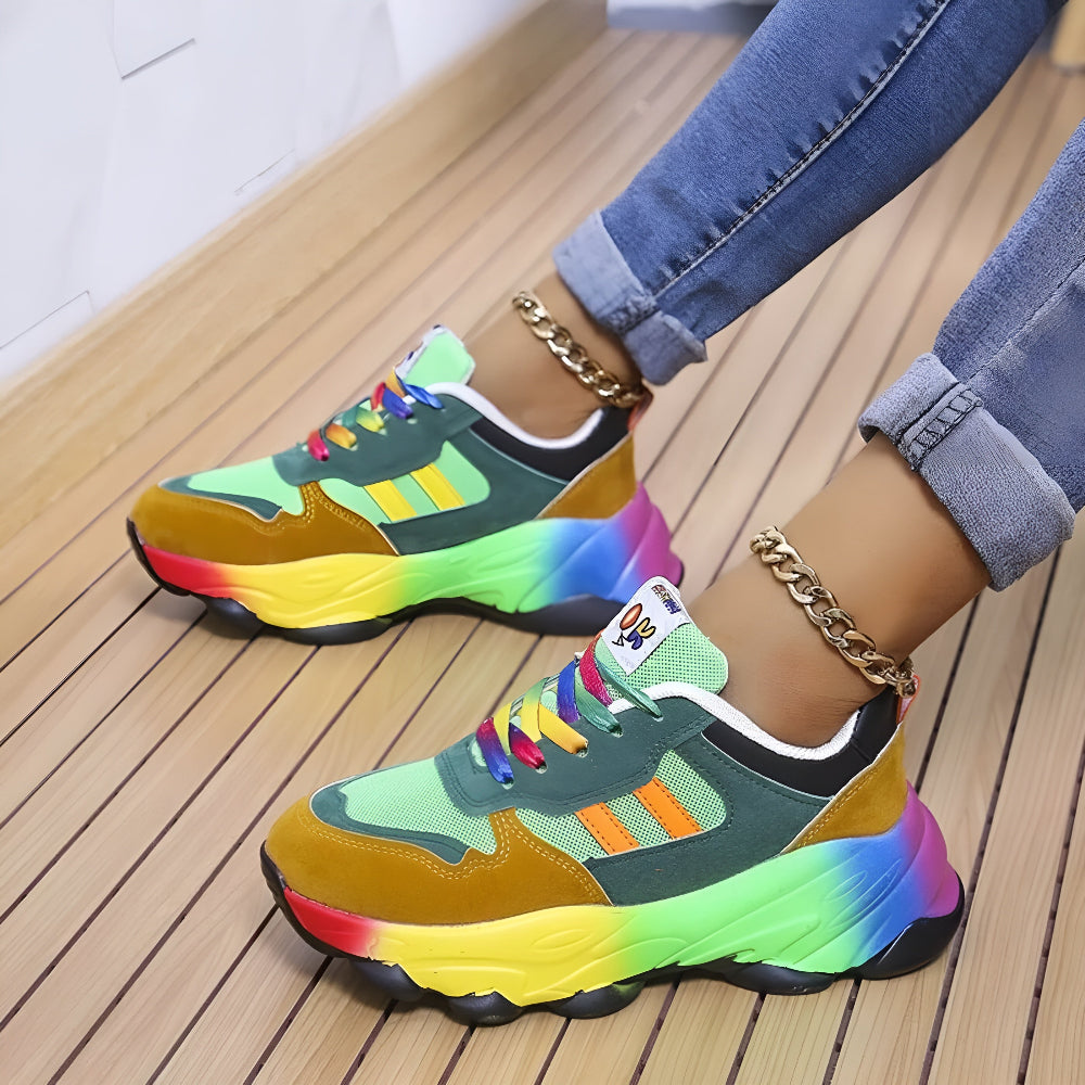 Maxime™ | Färgglada Ortopediska Sneakers