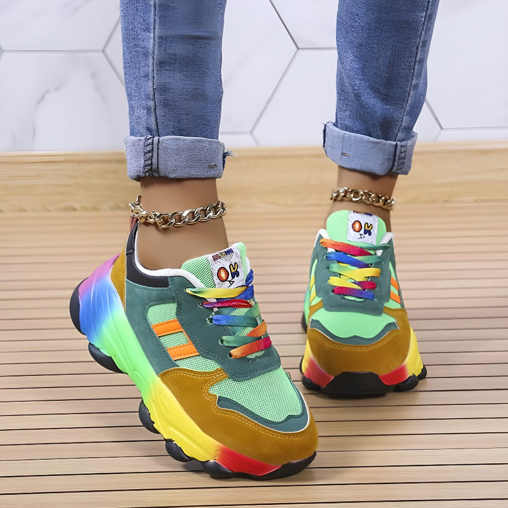Maxime™ | Färgglada Ortopediska Sneakers