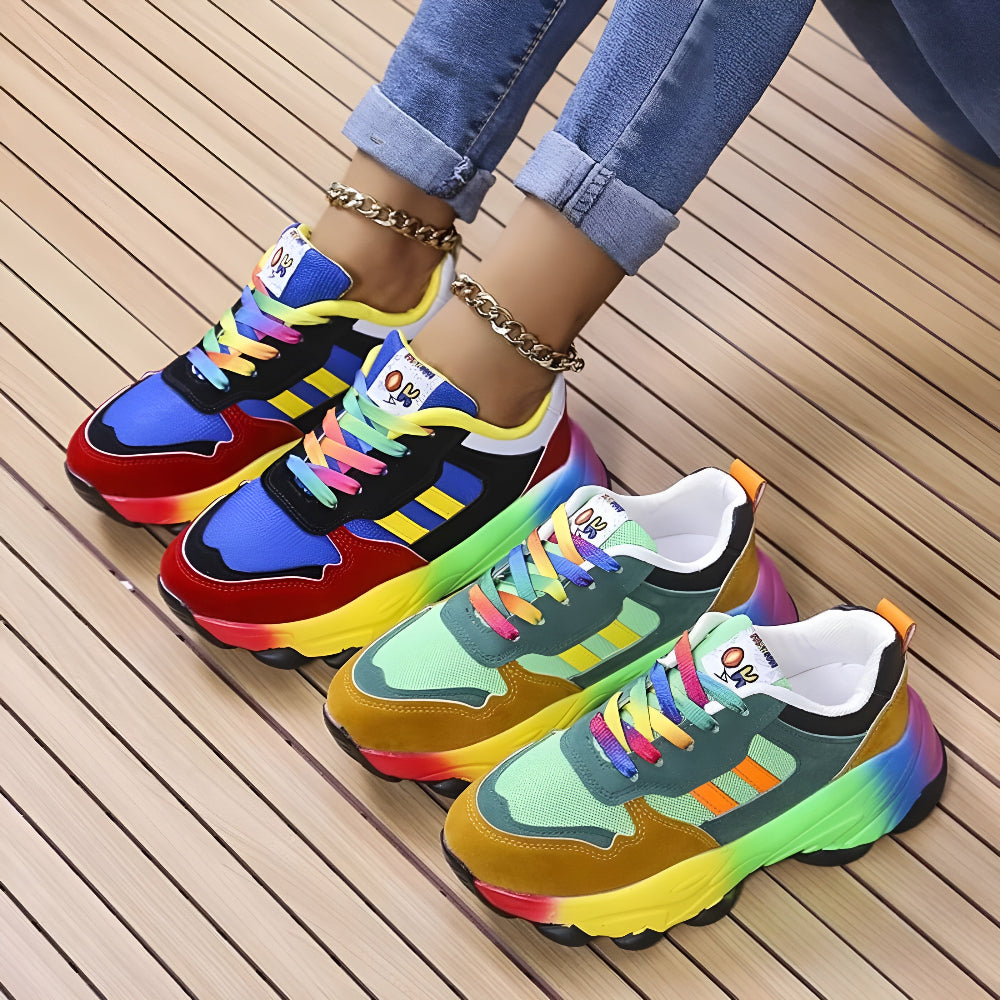 Maxime™ | Färgglada Ortopediska Sneakers