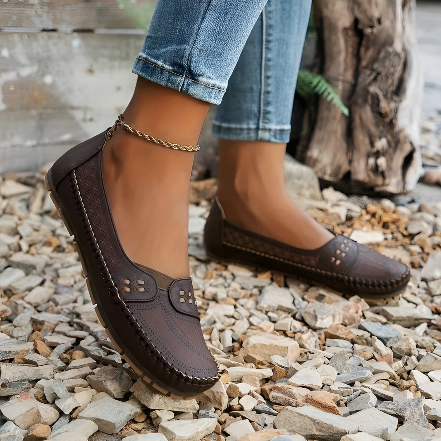 Gerda™ | Ortopediska Platta Skor