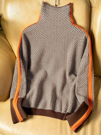 Catharina™ | Polotröja med kontrasterande ränder