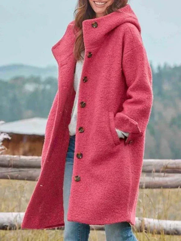 Signe™ | Elegant lång vinterkappa