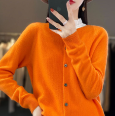 Vera | Cosy Round Neck Button Knitted Winter Cardigan