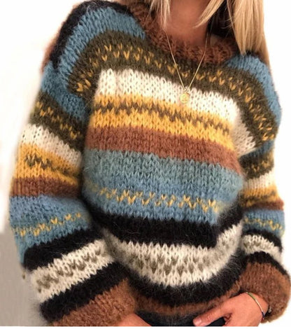 Desirée™ | Mysig Stickad Tröja