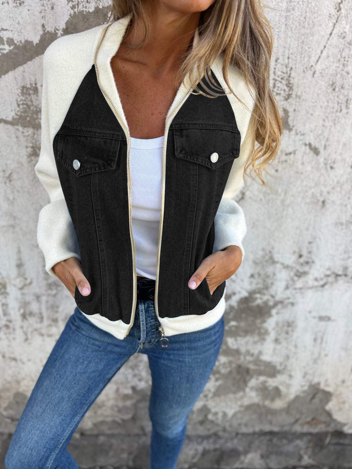 Felicia™ | Unik denimjacka med vintage twist