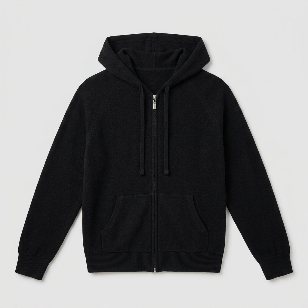Women's Merino Wool Full-Zip Hoodie