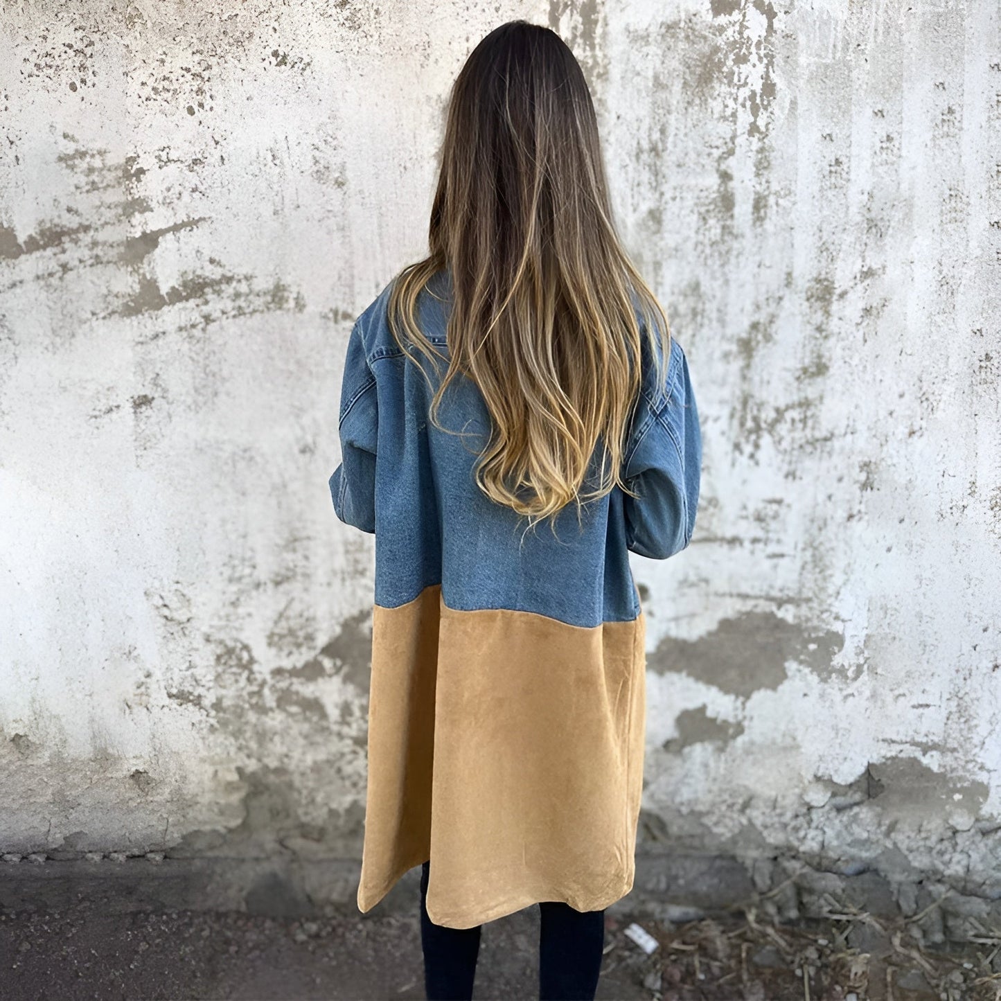 Noé™ | Halvlång Trenchcoat