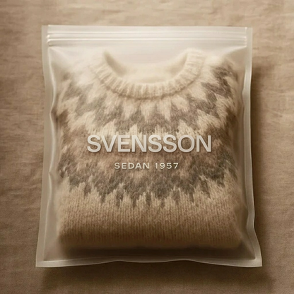 Svensson - Klassisk Isländsk Ullstickad Tröja